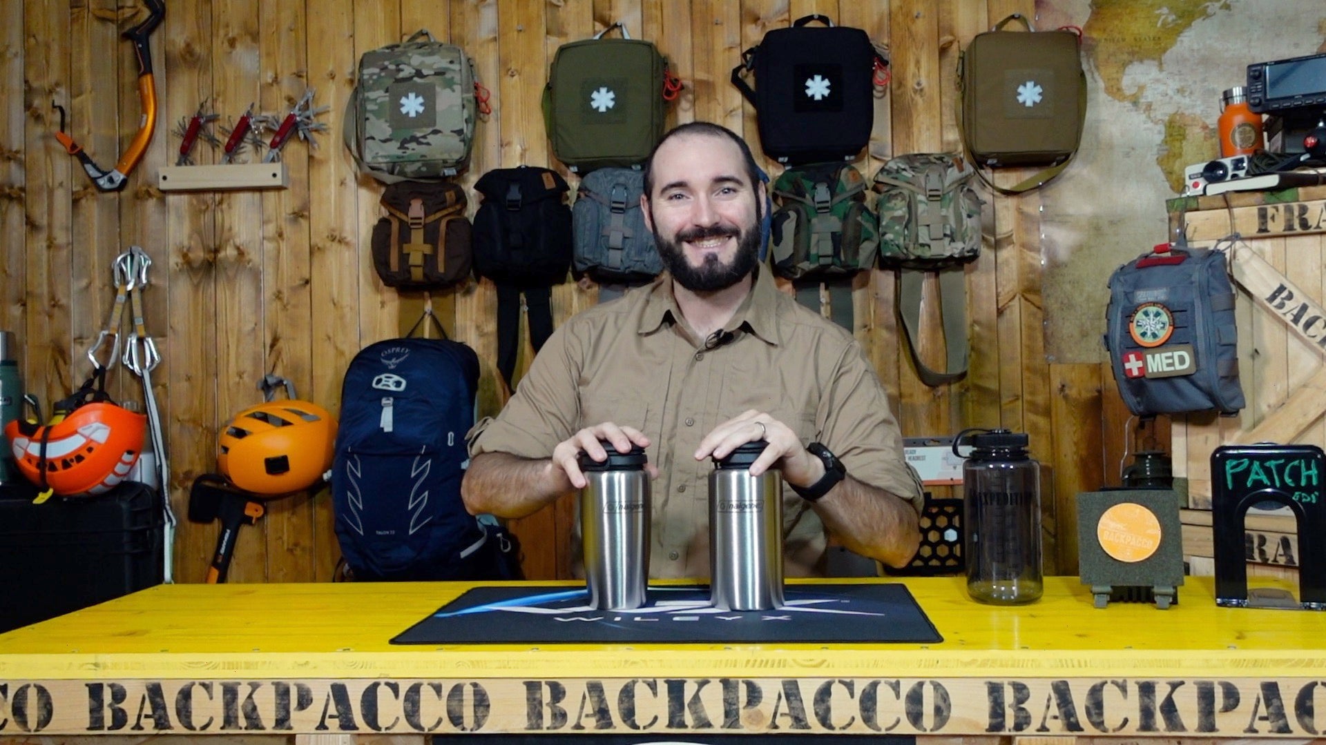 Paolo di Backpacco spiega le Nalgene Standard e Backpacker