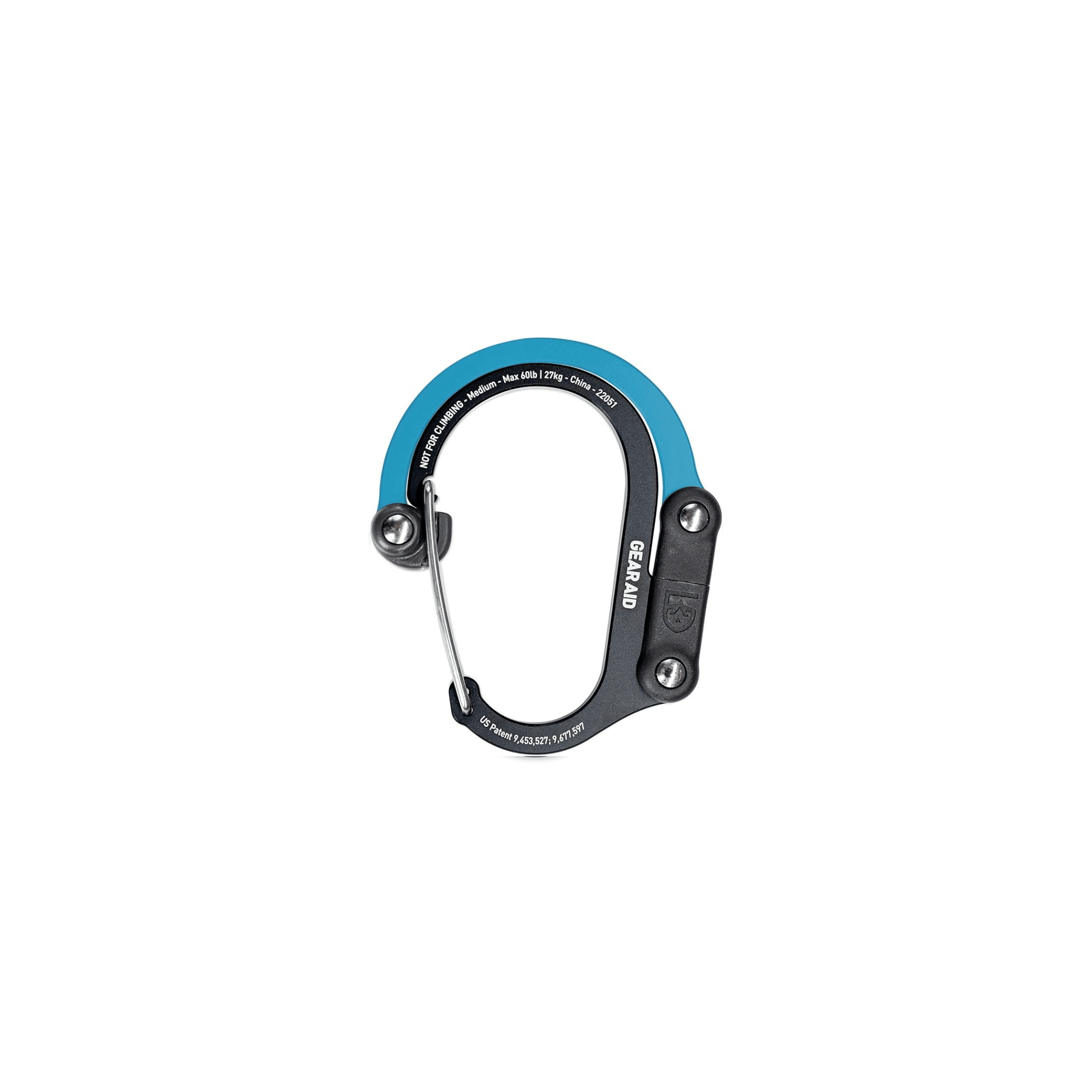 Jeffdad Portachiavi Multifunzionale A Moschettone Con Anello A D E 3 Portachiavi A Sgancio Rapido - Accessorio Pratico Per Zaino E Cintura