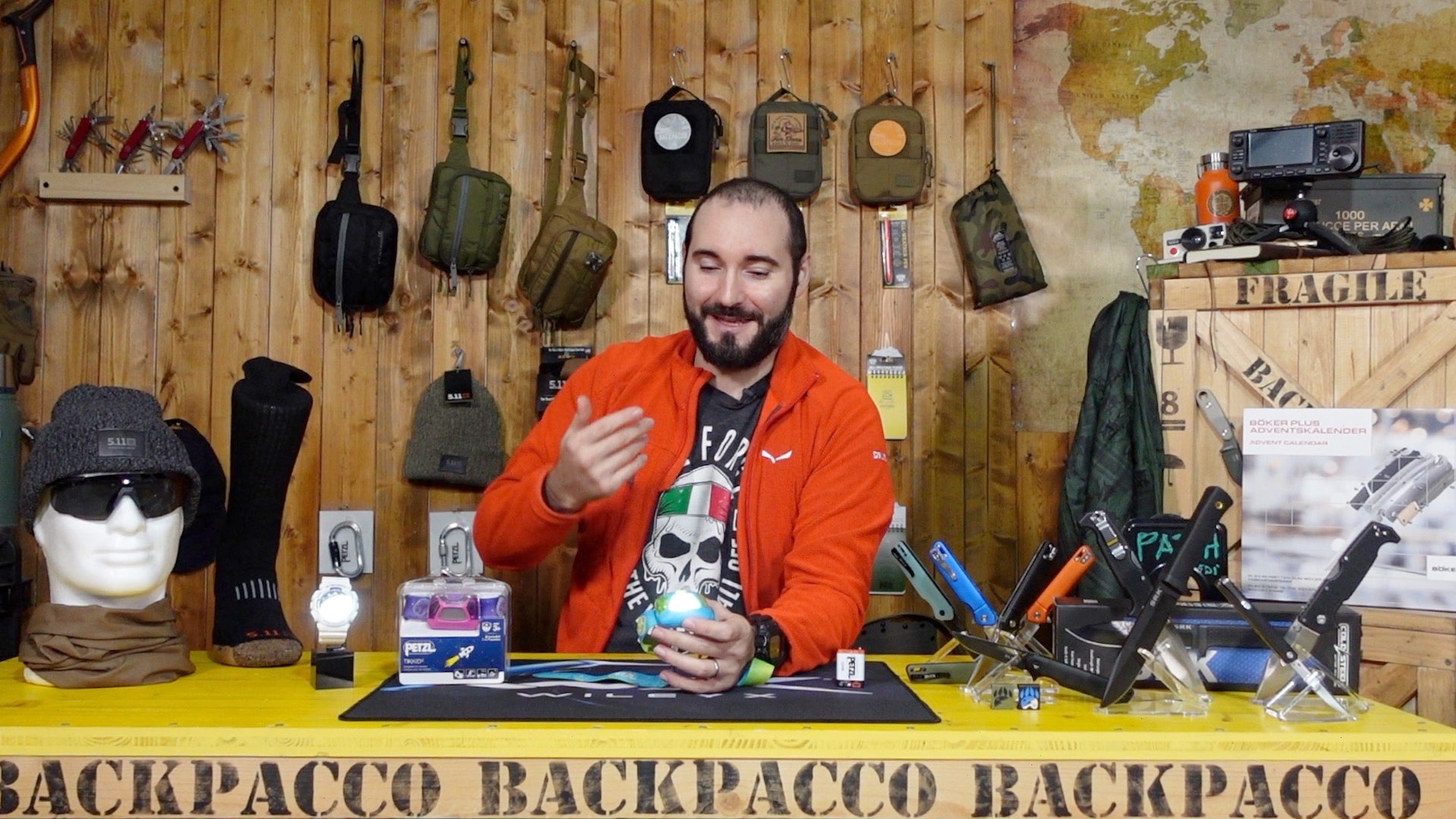 Paolo di backpacco spiega la petzl tikkid