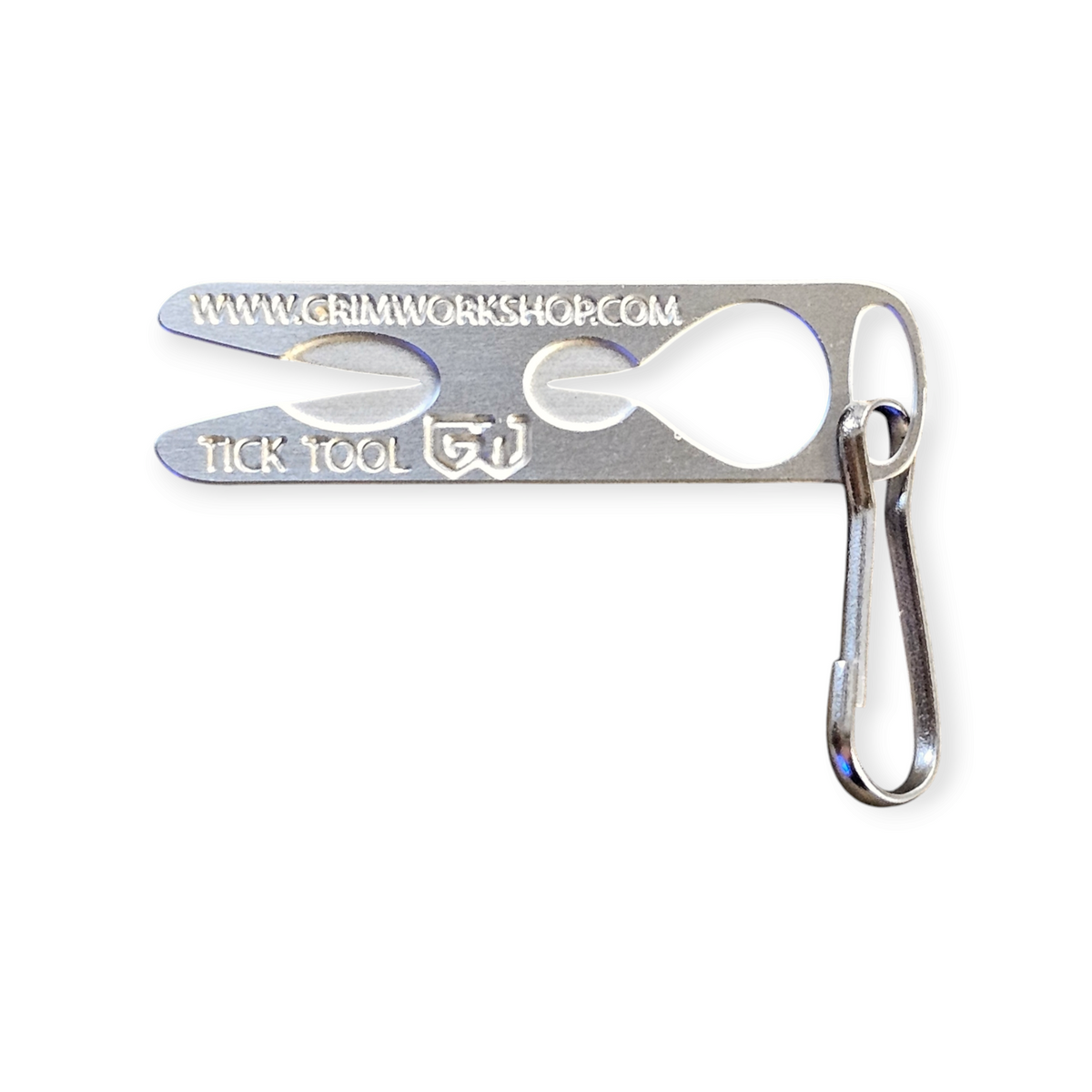 GRIM WORKSHOP | TICK REMOVER MICRO TOOL - Portachiavi con strumento rimuovi secche