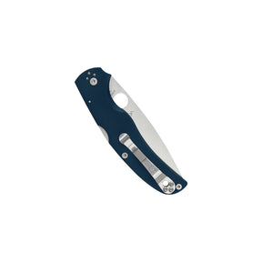Spyderco Native 5 G-10 coltello chiudibile compatto EDC con lama a filo piano, foro Spyderco Round Hole, blocco posteriore back lock e guancette in G-10 testurizzato con clip a quattro posizioni, ideale per porto quotidiano, escursionismo e collezionismo.