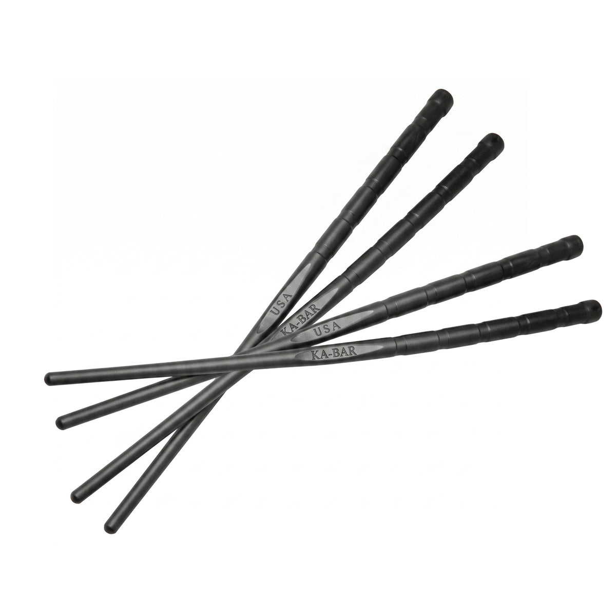 KA-BAR Chopsticks 9919 set di 4 bacchette in polimero Grilamid alimentare ad alta resistenza 24 cm lavabili in lavastoviglie per campeggio outdoor e uso quotidiano
