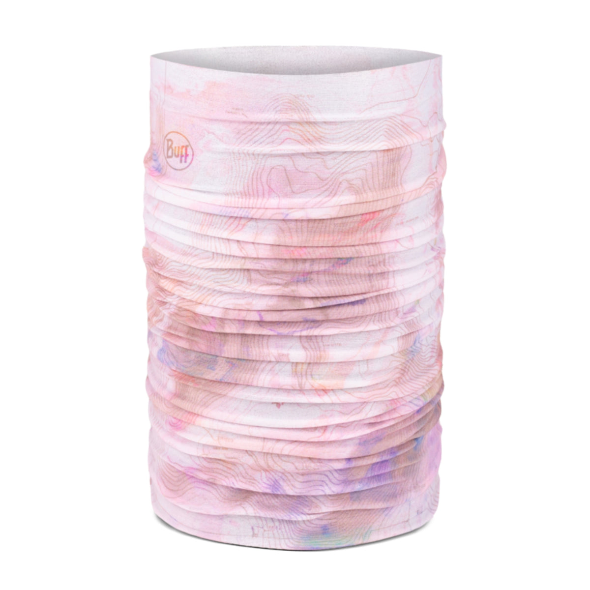 Buff Coolnet UV Neckwear Insect Shield ORISA PINK AZALEA scaldacollo multifunzionale repellente per insetti con protezione solare UPF 50+. Fascia elastica traspirante senza cuciture con logo visibile, ideale per trekking e attività all'aperto.