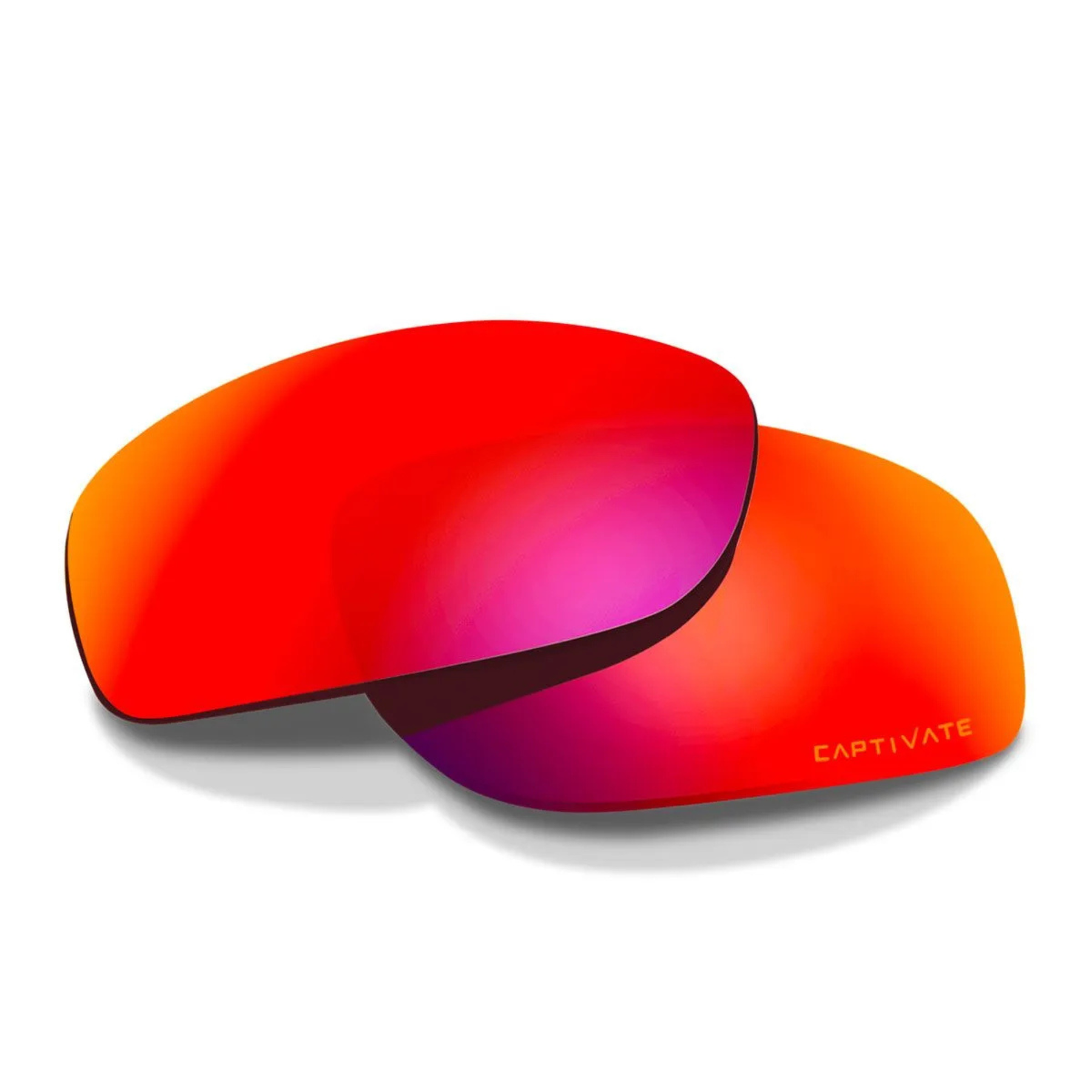 Wiley X WX Jakl Lenses Captivate Red Mirror Lenti di ricambio con tecnologia Captivate che esalta il contrasto e la percezione della profondità dotate di finitura Red Mirror per una protezione ottimale in condizioni di luce intensa e riverbero garantendo colori vividi e massima sicurezza oculare