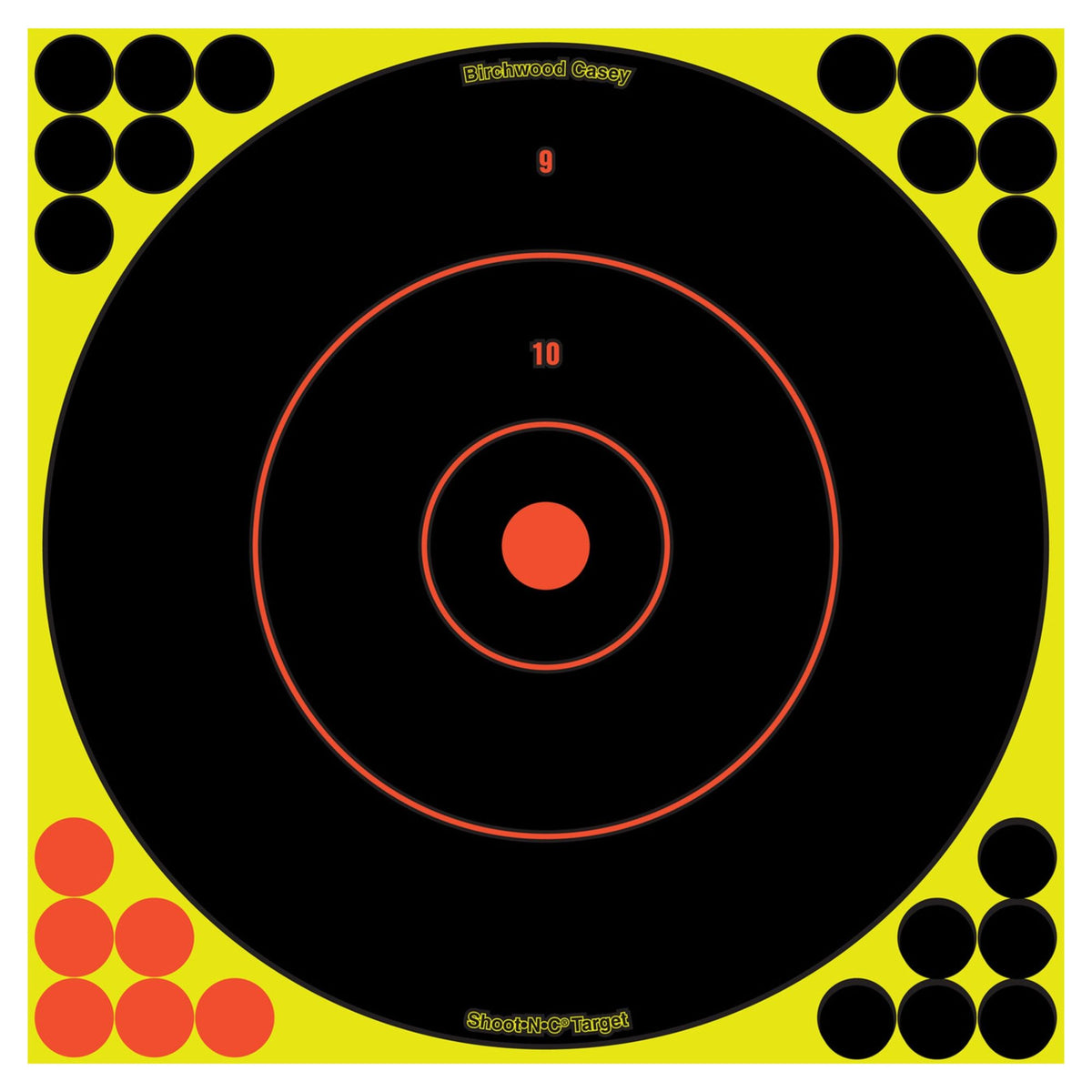 BIRCHWOOD CASEY | SHOOT-N-C 12" BULL'S-EYE - Bersagli reattivi