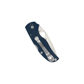 Spyderco Native 5 G-10 coltello chiudibile compatto EDC con lama a filo piano, foro Spyderco Round Hole, blocco posteriore back lock e guancette in G-10 testurizzato con clip a quattro posizioni, ideale per porto quotidiano, escursionismo e collezionismo.