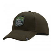 Pentagon Conquer BB Cap cappello tattico da baseball traspirante con patch frontale ricamata Conquer The Wild e visiera curva preformata