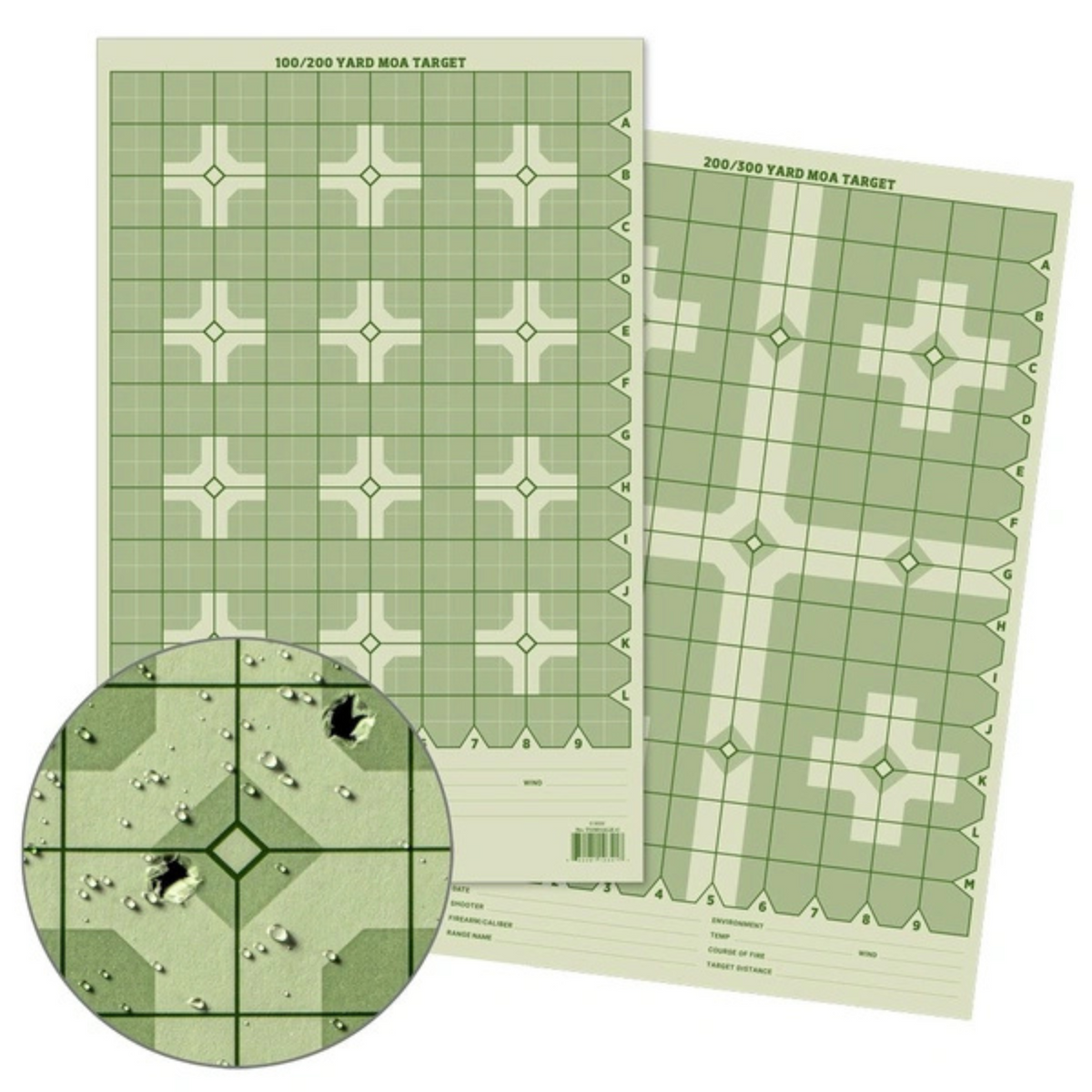RITE IN THE RAIN | PRECISION DISTANCE SHOOTING TARGET TGMOALR-C - Bersagli