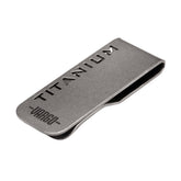 Vargo Titanium Money Clip ferma banconote in titanio ultraleggero design minimalista e ultrapiatto per contanti e carte accessorio EDC operativi e spedizioni attive ad agosto su Backpacco
