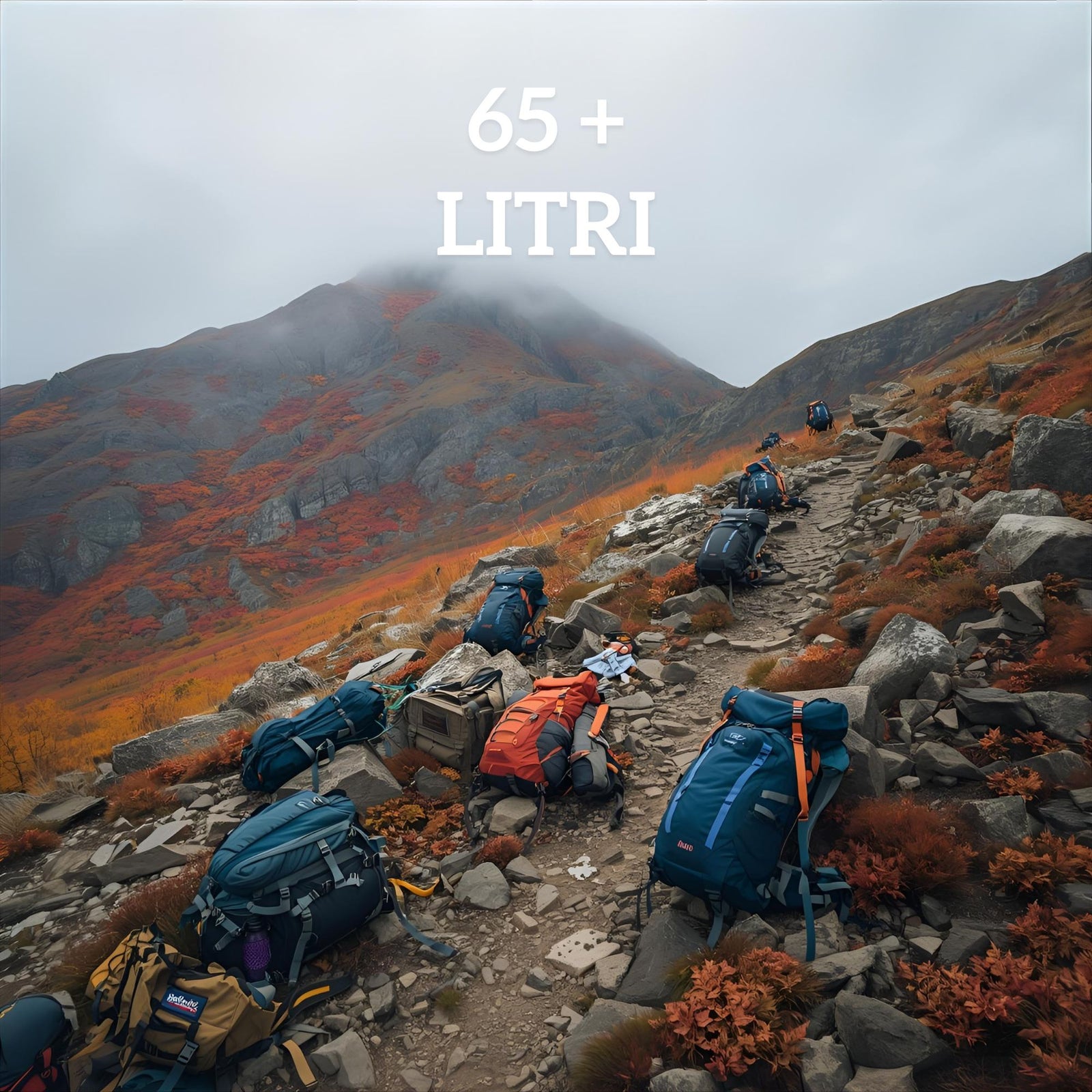 zaini da 65+ litri su backpacco.it