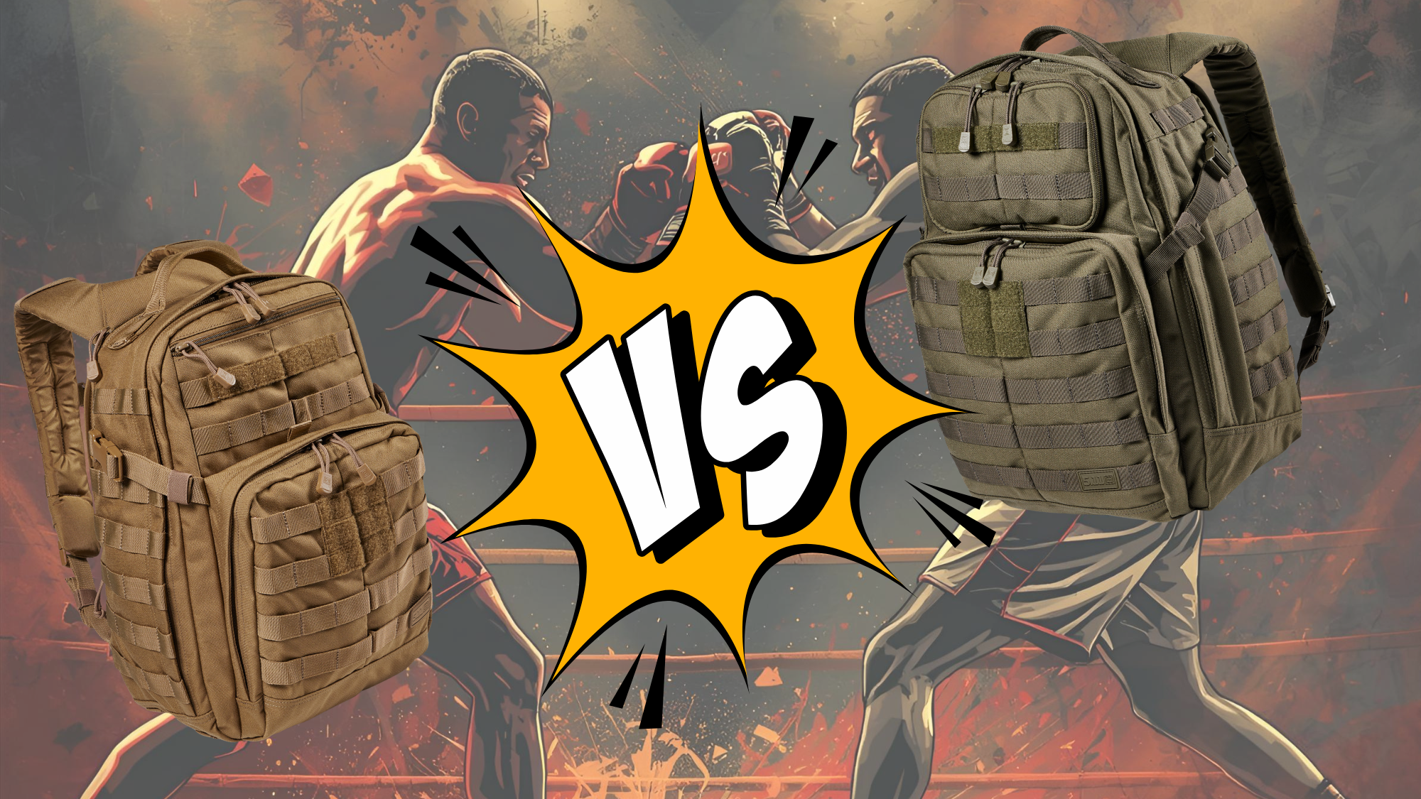 copertina video RUSH 12 Vs RUSH 24 - I campioni di 5.11 Tactical a confronto