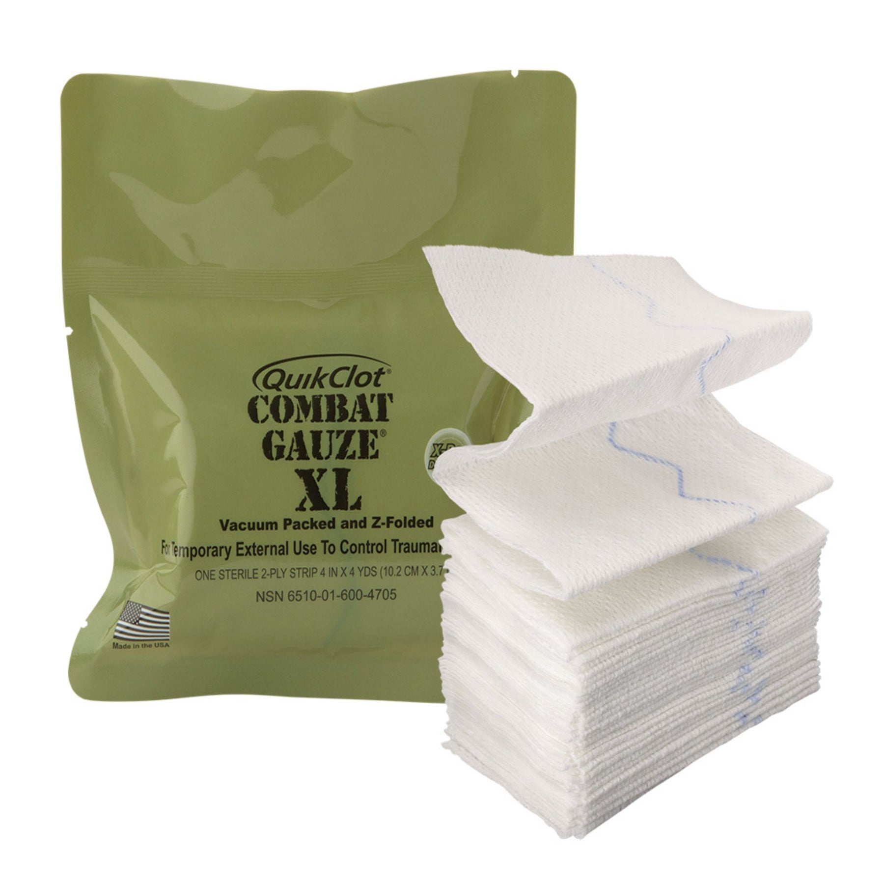 QuikClot | Combat Gauze XL 10.2 cm x 3.7 m