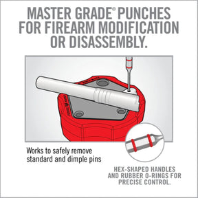 REAL AVID | ACCU - PUNCH 11 - PIECE STANDARD PIN PUNCH SET - Set di cacciaspine - BackPacco - BP-REALAVID-AVAPK-S