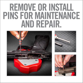 REAL AVID | ACCU - PUNCH 11 - PIECE STANDARD PIN PUNCH SET - Set di cacciaspine - BackPacco - BP-REALAVID-AVAPK-S