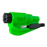 RESQME | RESQME CAR ESCAPE TOOL - Taglia cinture e frangivento - BackPacco - BP-RESQME-RESQME-LIMEGREEN