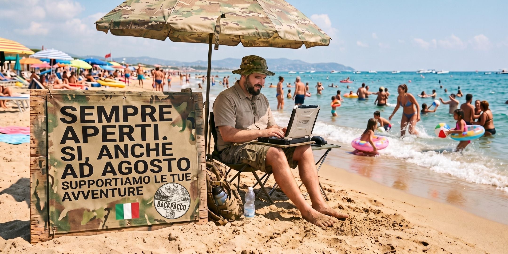 BackPacco sempre aperti anche ad agosto: spediamo regolarmente e supportiamo le tue avventure outdoor