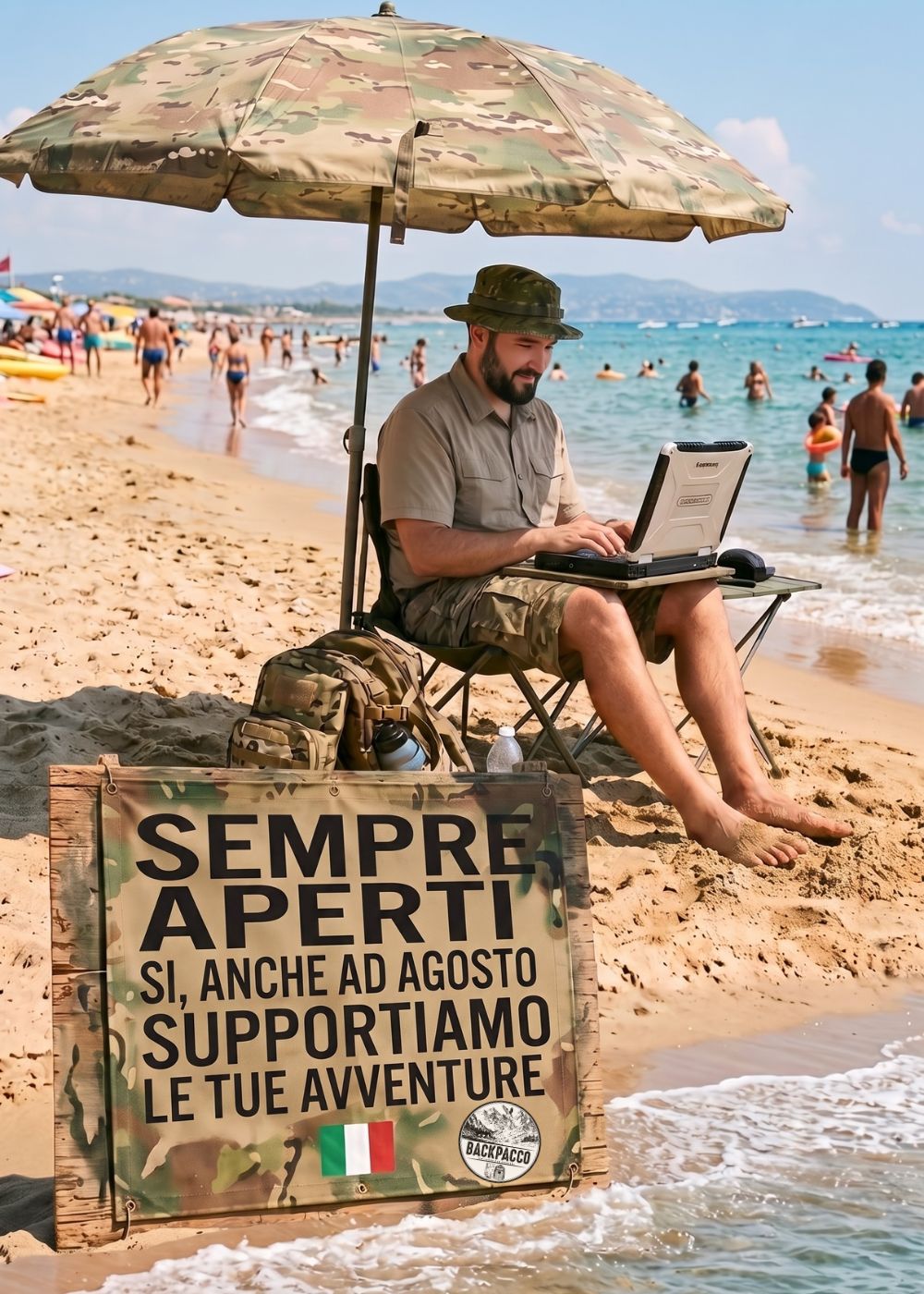 BackPacco sempre aperti anche ad agosto: spediamo regolarmente e supportiamo le tue avventure outdoor