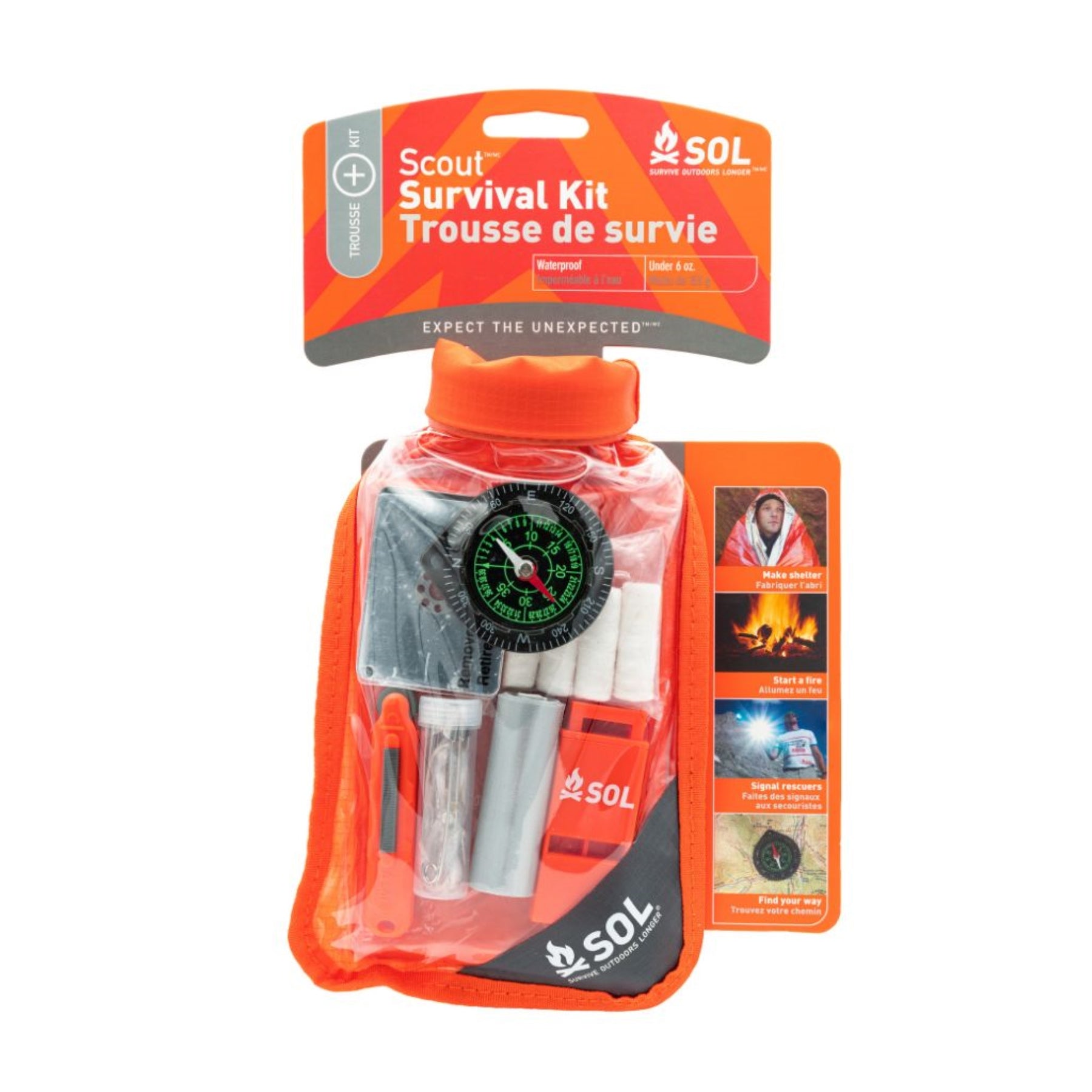 SOL | SCOUT SURVIVAL KIT - Kit di sopravvivenza