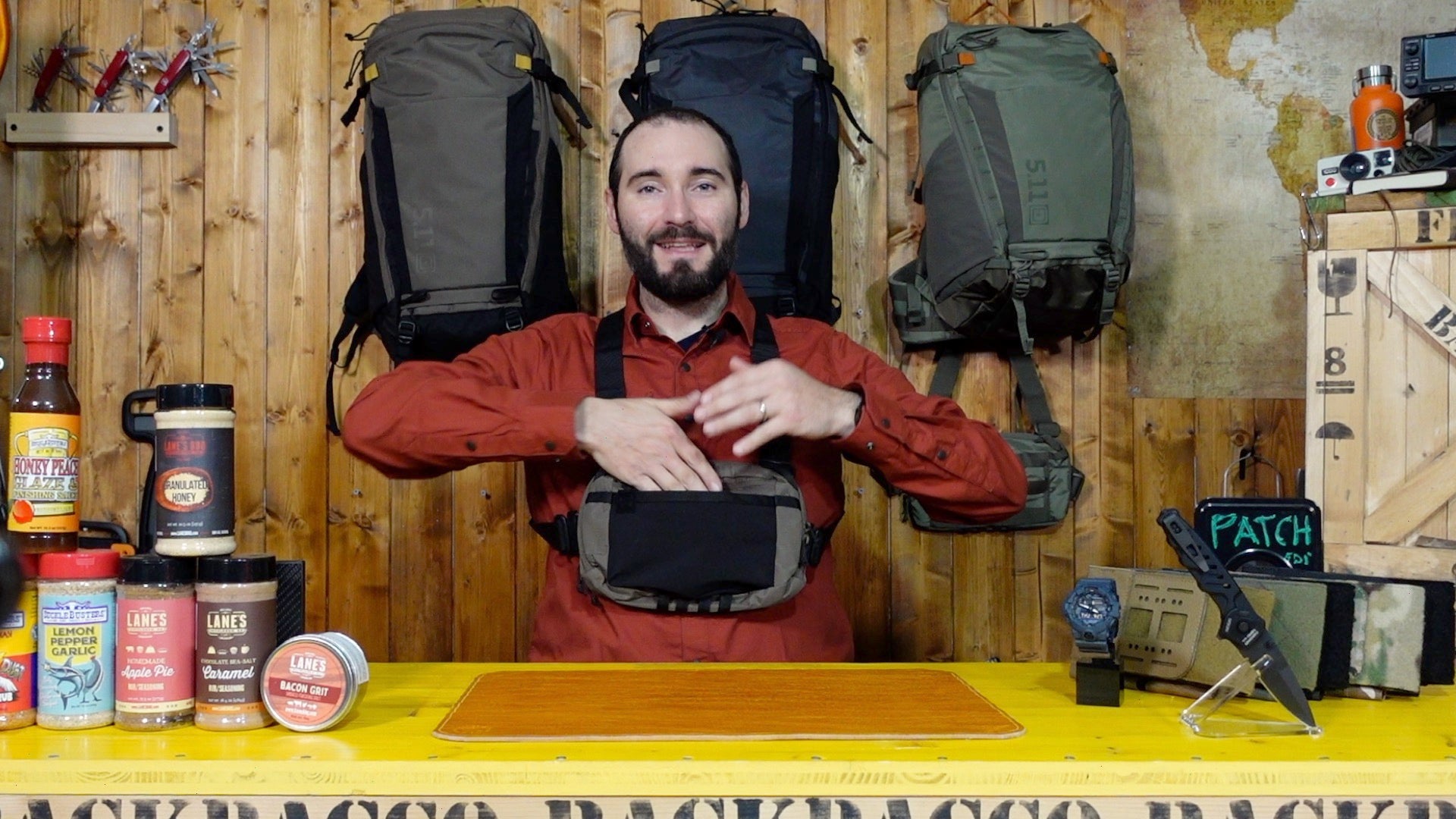 Paolo di backpacco spiega il 5.11 | SKYWEIGHT UTILITY CHEST PACK 