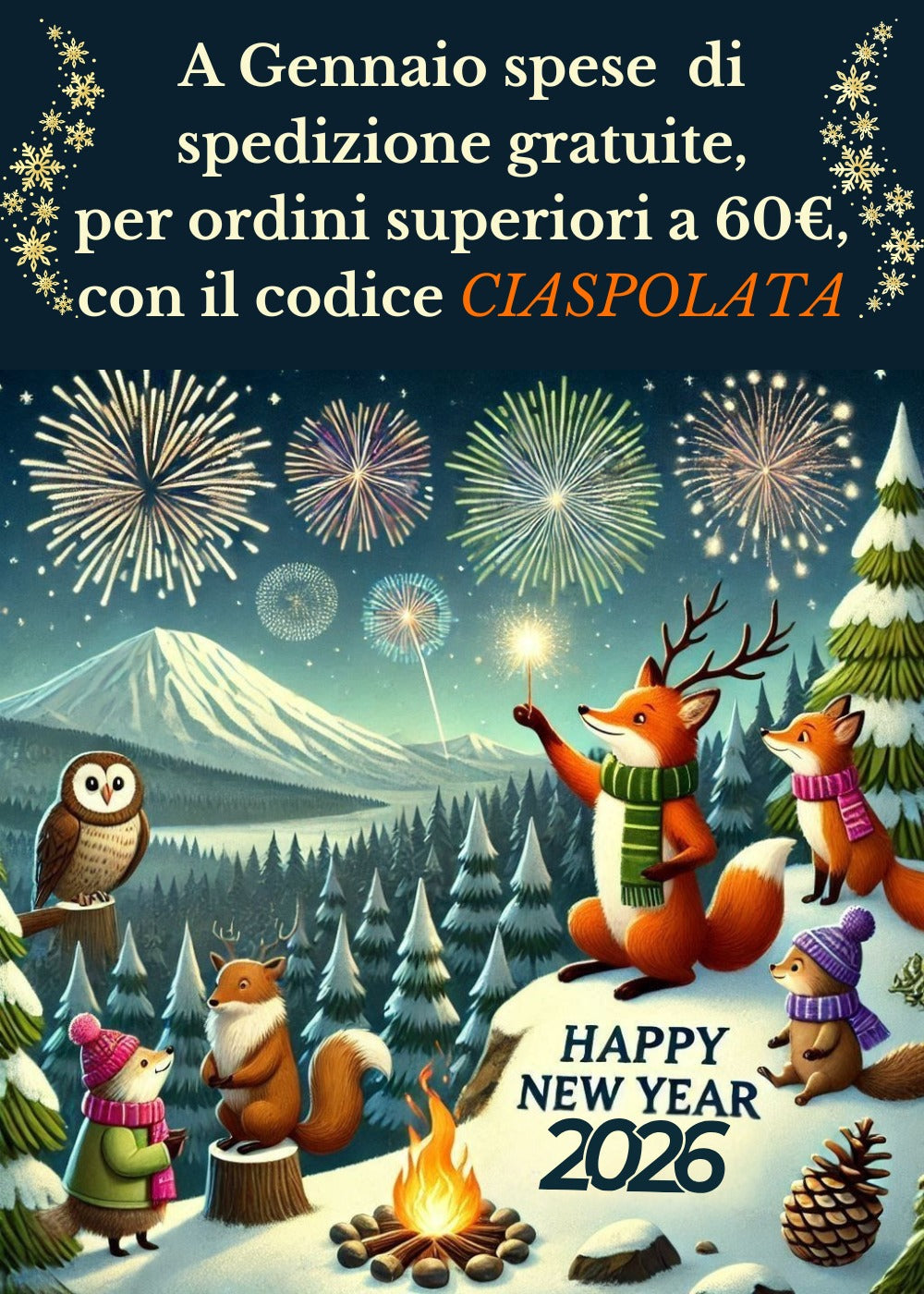 PROMOZIONE SPESE DI SPEDIZIONE GRATUITA SU BACKPACCO.IT PER TUTTO GENNAIO CON IL CODICE CIASPOLATA