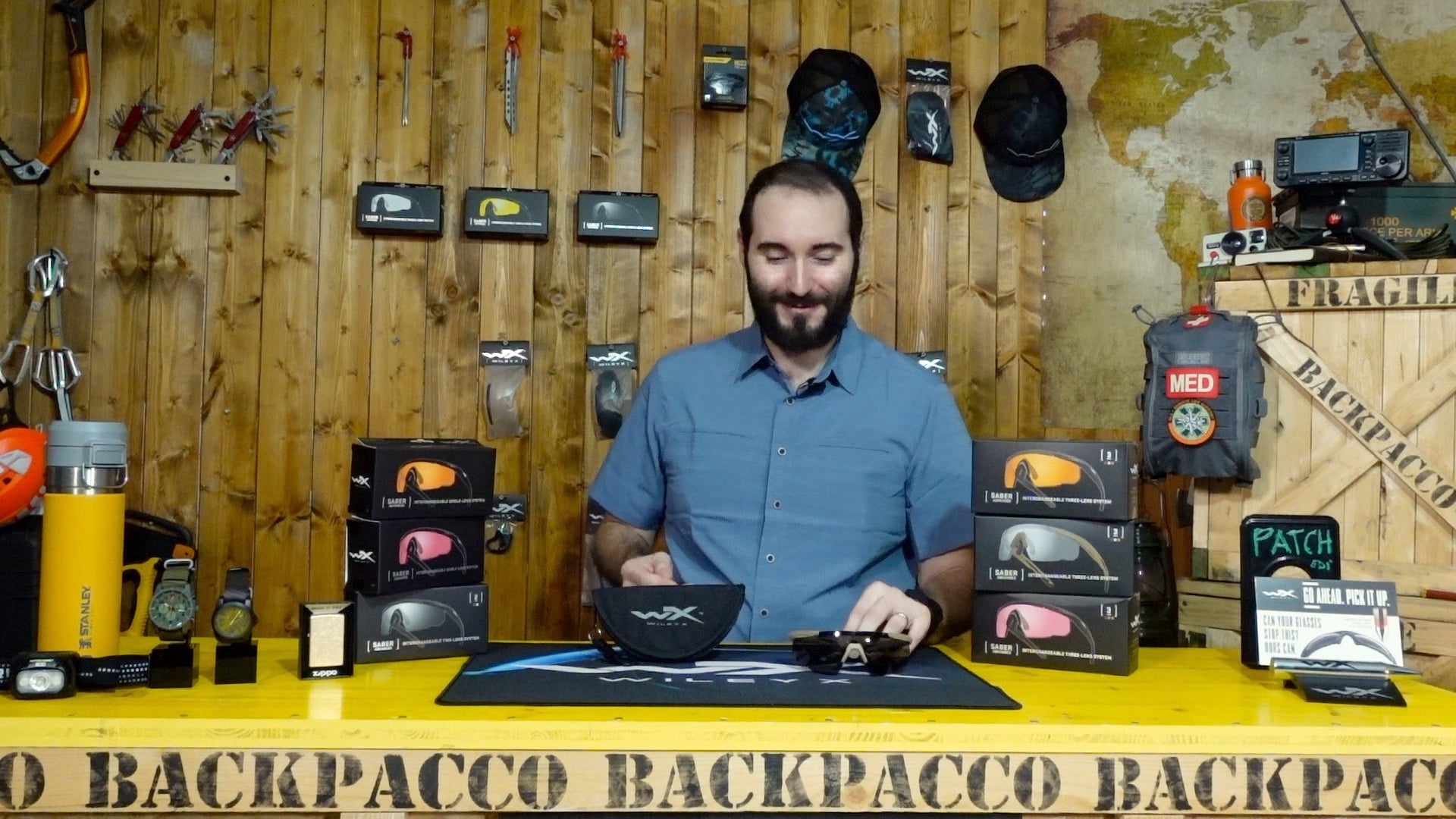 Paolo di Backpacco spiega i Wiley X Saber Advanced