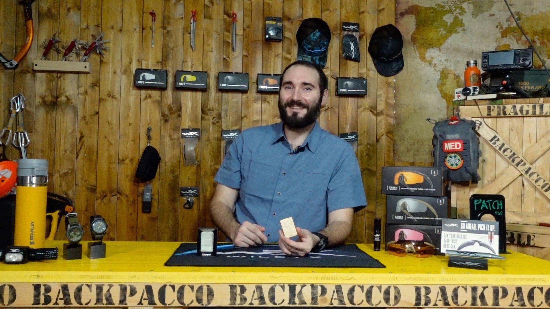 Paolo di Backpacco spiega lo Zippo Tumbled Brass