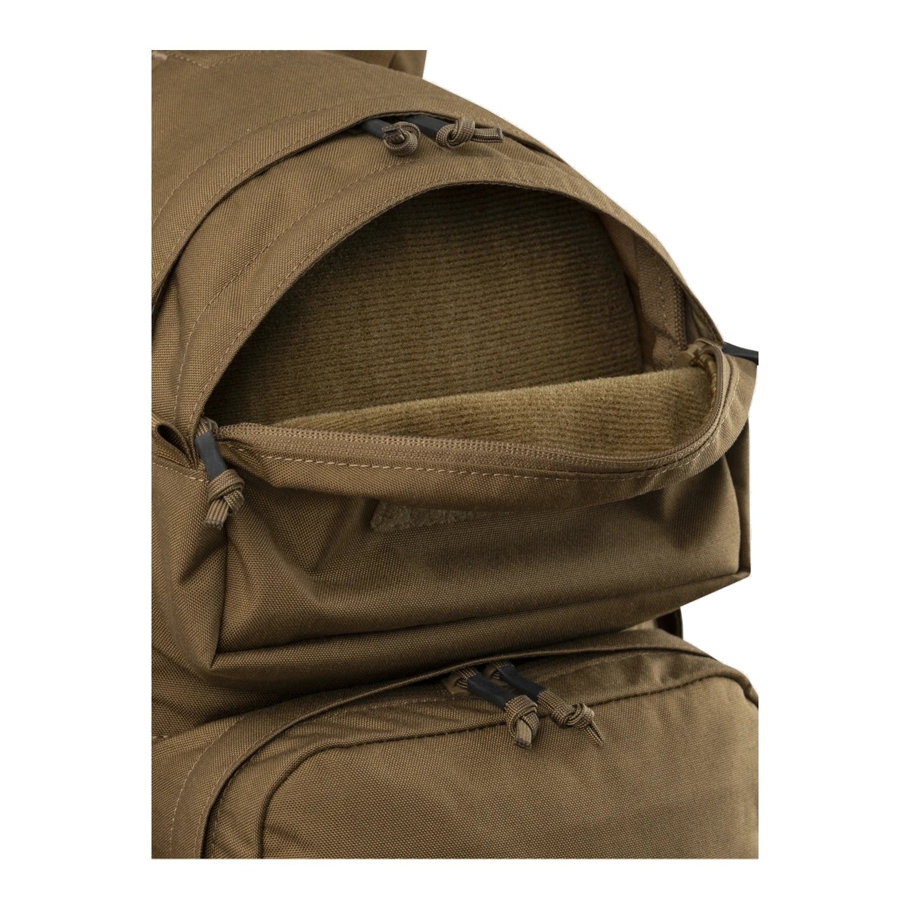 Zaino tattico Helikon-Tex Ambush Backpack in Cordura 500D da 22,8 litri con beavertail, spallacci a sgancio rapido e scomparto per sacca idrica, tasca superiore in velour
