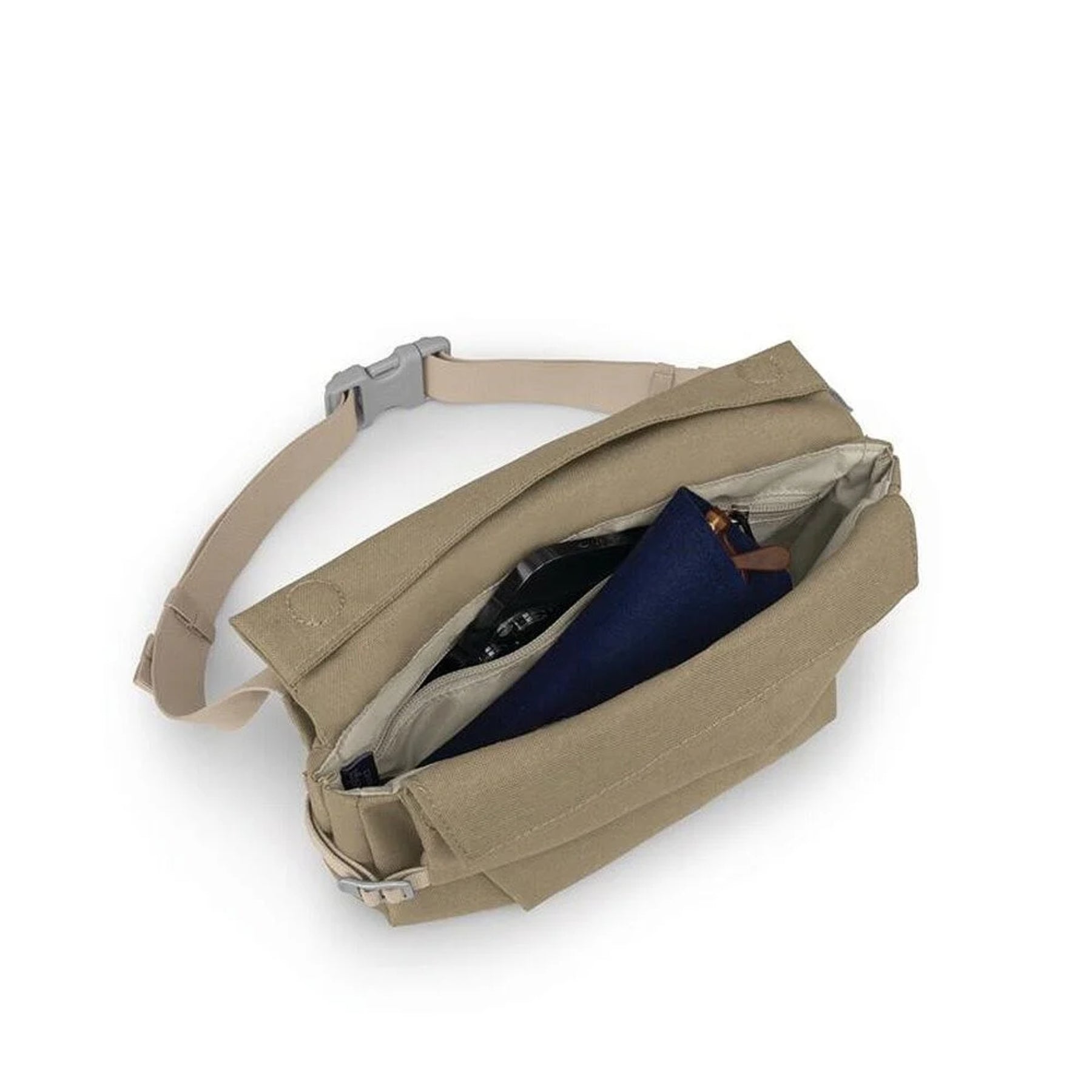 Marsupio Osprey Arcane Hip Bag da 2 litri, borsa a vita con patta magnetica e fibbie di chiusura, ideale per uso urbano e EDC