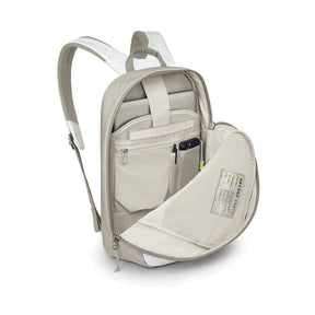 Zaino ecologico Osprey Arcane Earth Large Day da 22 litri, realizzato con materiali riciclati, design urbano e minimalista, per il trasporto quotidiano e laptop