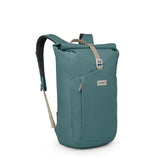 Zaino da città Osprey Arcane Roll Top Pack da 24 litri, design elegante con chiusura roll-top e fibbia in metallo, ideale per uso urbano e laptop