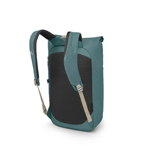 Zaino da città Osprey Arcane Roll Top Pack da 24 litri, design elegante con chiusura roll-top e fibbia in metallo, ideale per uso urbano e laptop
