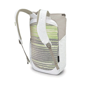 Zaino da città ecologico Osprey Arcane Earth Roll Top Pack da 24 litri, realizzato con materiali riciclati, design urbano con chiusura roll-top per laptop