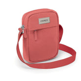 Borsello a tracolla Osprey Arcane Small Crossbody da 1.5 litri, design compatto per il trasporto di piccoli oggetti (EDC), con tracolla regolabile e logo Osprey.