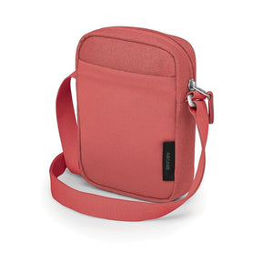 Borsello a tracolla Osprey Arcane Small Crossbody da 1.5 litri, design compatto per il trasporto di piccoli oggetti (EDC), con tracolla regolabile e logo Osprey.