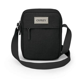 Borsello a tracolla Osprey Arcane Small Crossbody da 1.5 litri, design compatto per il trasporto di piccoli oggetti (EDC), con tracolla regolabile e logo Osprey.