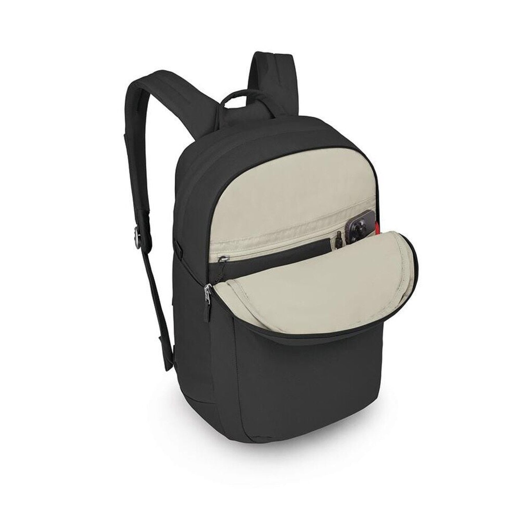 Zaino da giorno Osprey Arcane Extra Large Day da 28 litri, zaino urbano per laptop con design moderno e scomparto principale ampio con cerniera, tasca esterna frontale e spallacci imbottiti