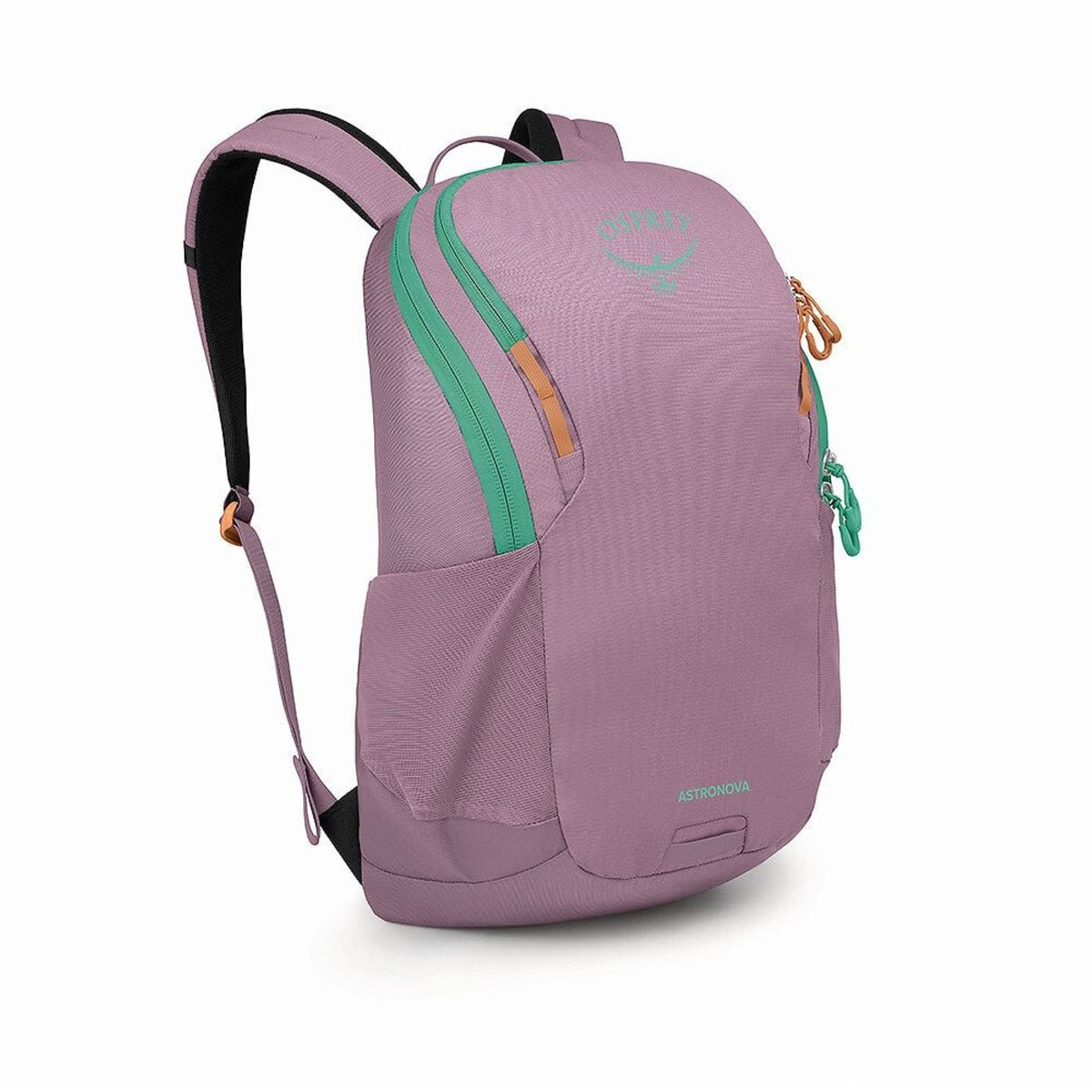 Osprey Astronova zaino da 23 L con design ergonomico, spallacci imbottiti, scomparto principale spazioso e tasche laterali elasticizzate, ideale per escursionismo leggero e uso quotidiano urbano.