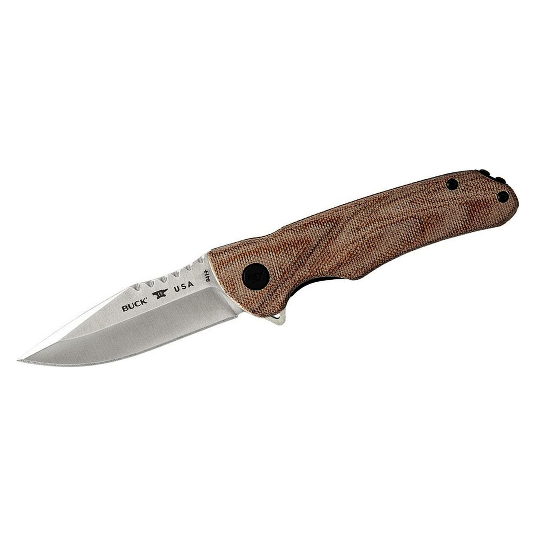 Buck 841 SPRINT PRO Micarta canvas tan