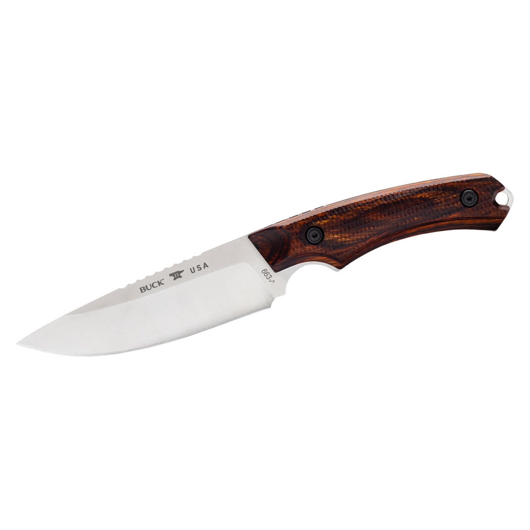 Buck 663 ALPHA GUIDE Pro Walnut Dymalux