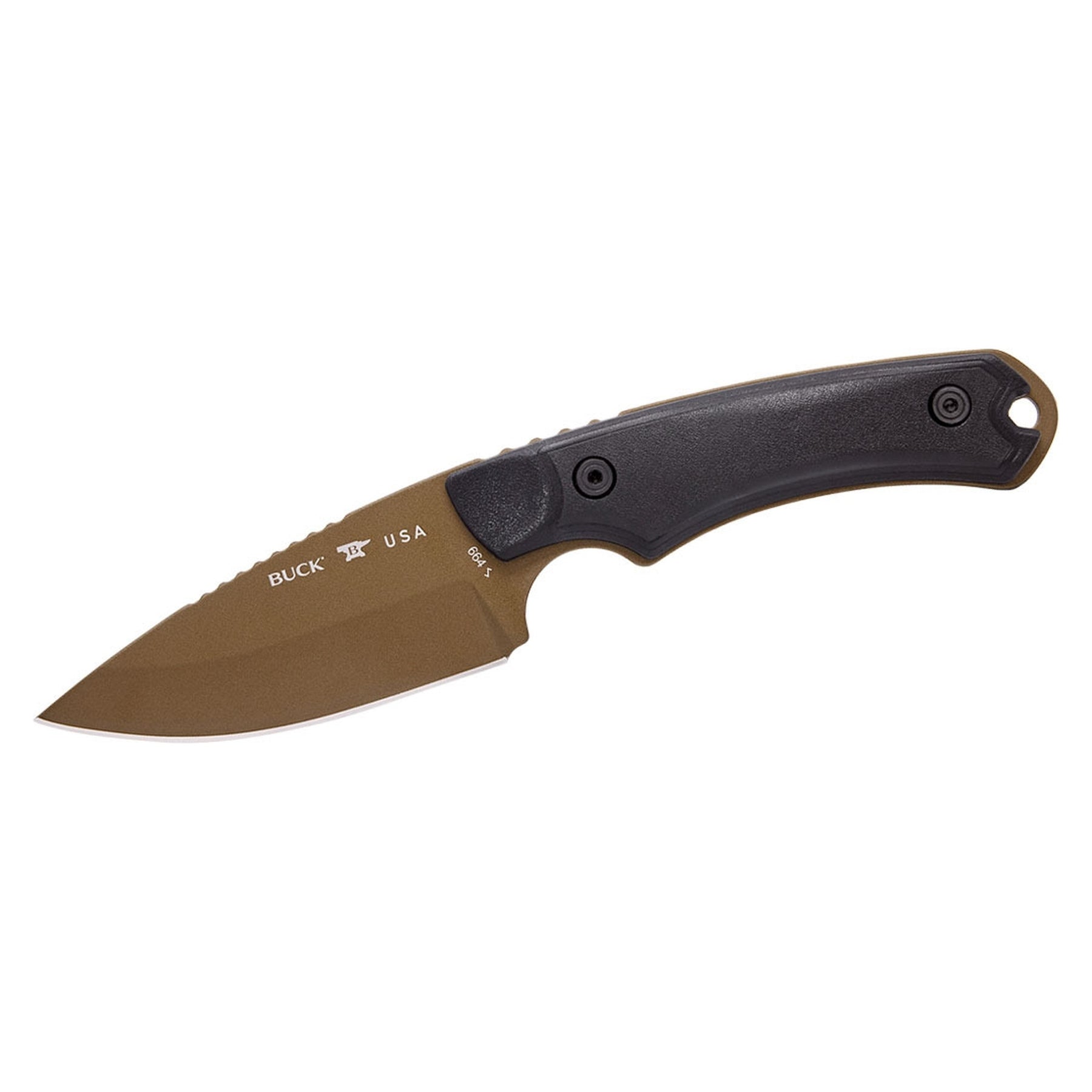 Buck 664 ALPHA HUNTER Backcountry nero