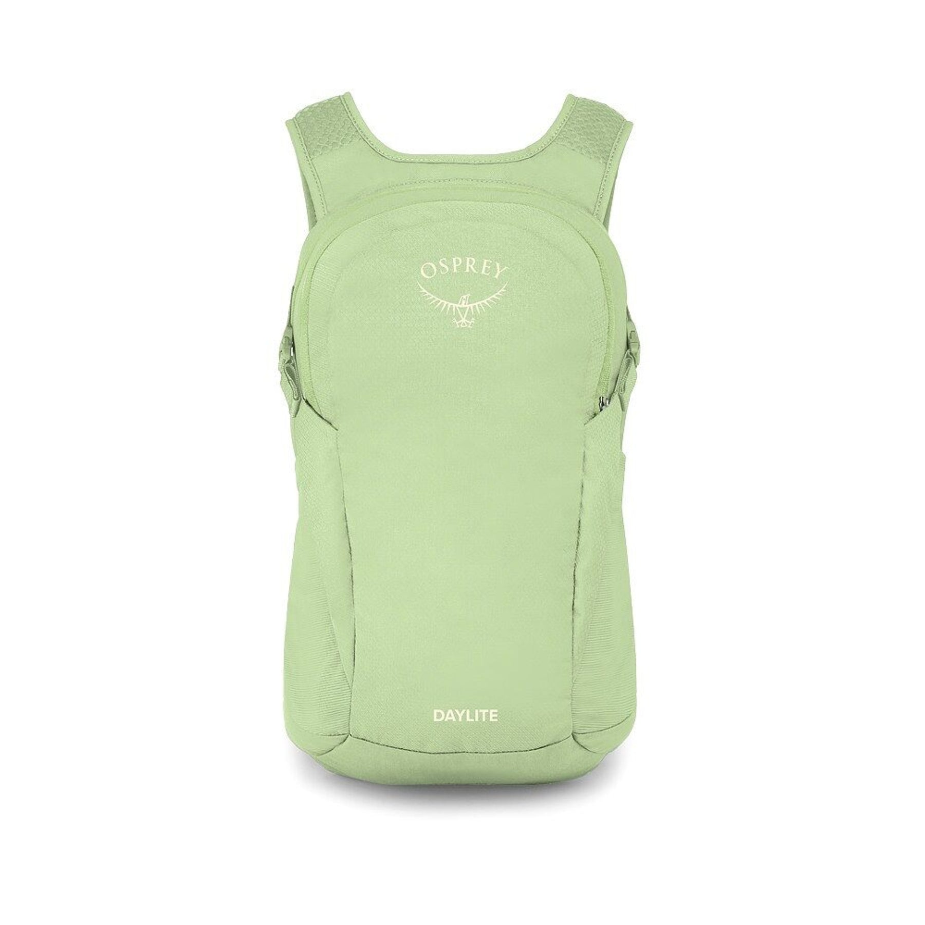 Osprey Daylite zaino compatto multiuso da 13 litri con spallacci in rete traspirante, scomparto principale con zip, tasche laterali in rete e cinghia sternale vista laterale per outdoor ed uso quotidiano su Backpacco