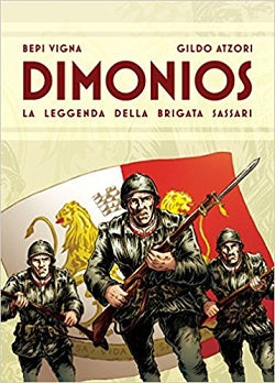 Copertina fumetto Dimonios La Leggenda della Brigata Sassari