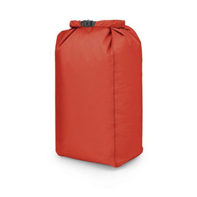 Sacca stagna ultraleggera Osprey Ultralight Dry Sack W/ Window in diverse capacità), con chiusura roll-top impermeabile e finestra trasparente per l'identificazione rapida del contenuto, disponibile nei colori blu petrolio (Waterfront Blue), arancione (Mars Orange) e nero