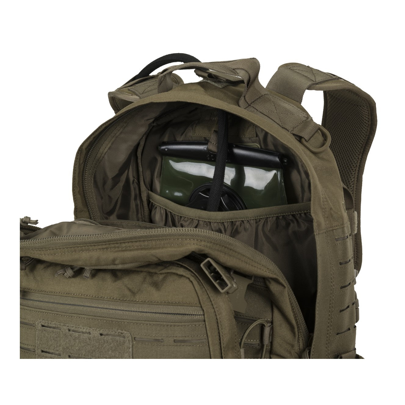 Zaino tattico Direct Action Ghost Mk II da 33 litri in Cordura 500D, con tasca organizer staccabile e cintura MOLLE removibile - vista 6
