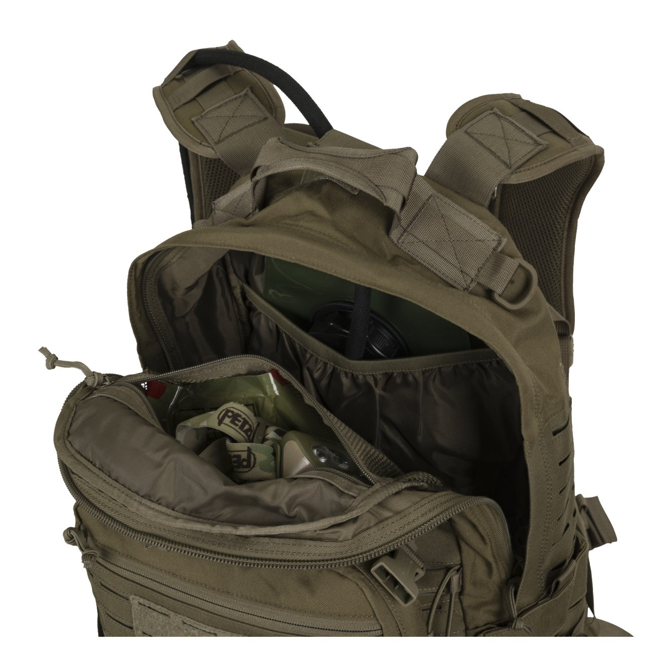Zaino tattico Direct Action Ghost Mk II da 33 litri in Cordura 500D, con tasca organizer staccabile e cintura MOLLE removibile - vista 7