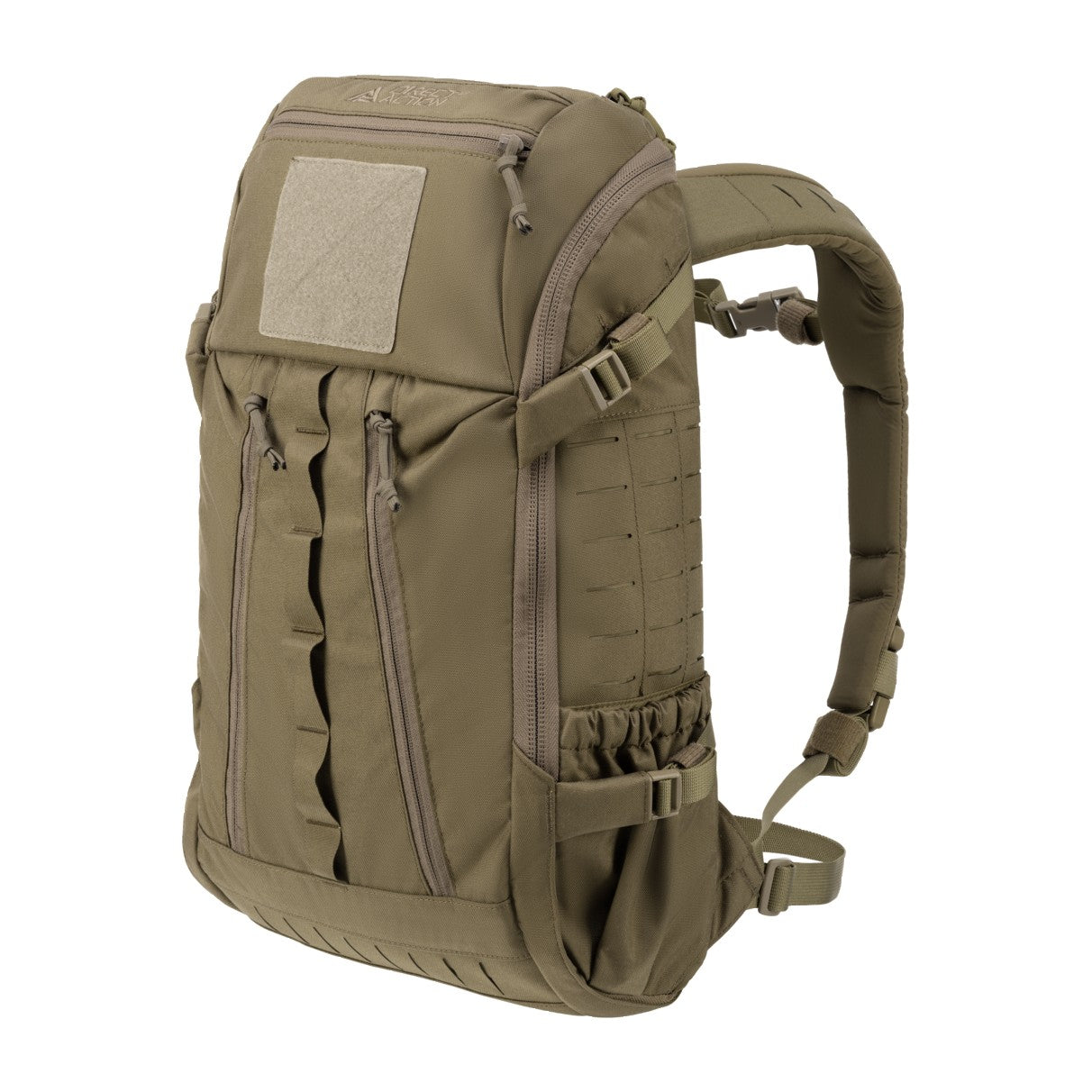 Zaino da pattuglia Direct Action Halifax Small da 21 litri in Cordura 500D, configurabile e MOLLE laser-cut - colore Adaptive Green