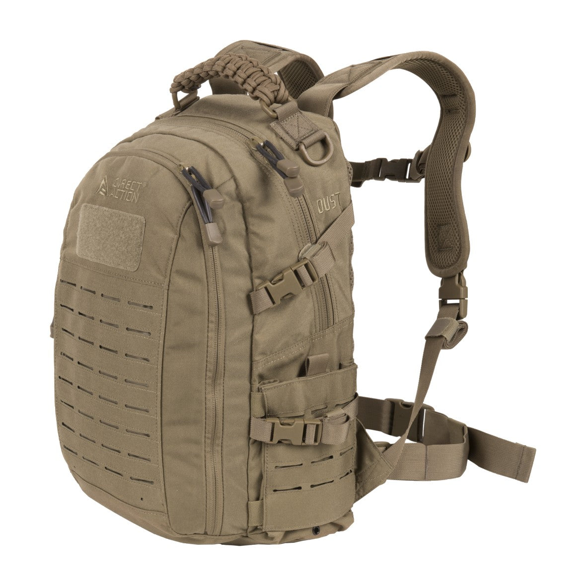 Zaino tattico EDC Direct Action Dust Mk II da 22 litri in Cordura 500D, con spallacci stivabili - colore Coyote Brown