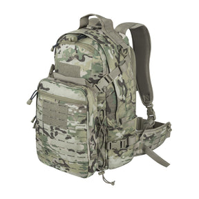 Zaino tattico Direct Action Ghost Mk II da 33 litri in Cordura 500D, con tasca organizer staccabile e cintura MOLLE removibile - colore Multicam