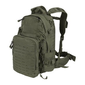 Zaino tattico Direct Action Ghost Mk II da 33 litri in Cordura 500D, con tasca organizer staccabile e cintura MOLLE removibile - colore OD Green