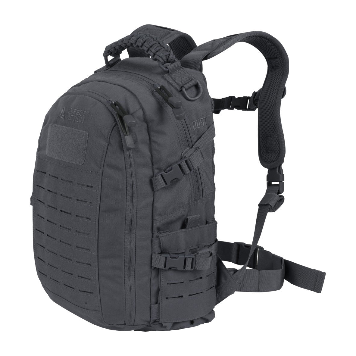 Zaino tattico EDC Direct Action Dust Mk II da 22 litri in Cordura 500D, con spallacci stivabili - colore Shadow Grey